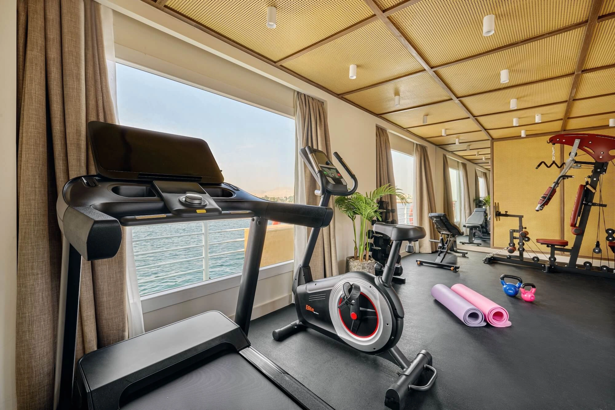 Gym aboard the M/S Royal Serenade Nile Cruise Nile cruise